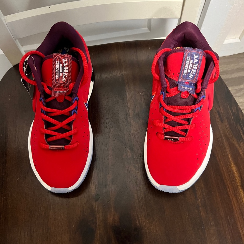 Nike Kids Red and Purple Sneakers